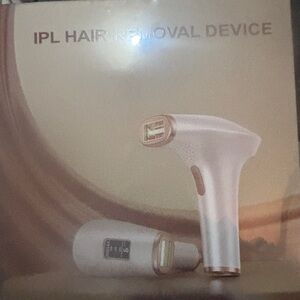 IPL Hair Removal Device - White and Gold/215$ value brand new